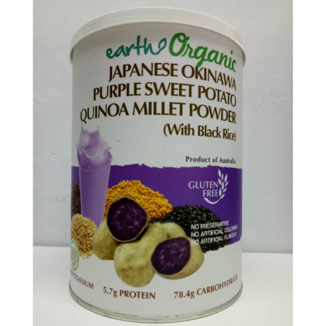 Japanese Okinawa Purple Sweet Potato Quinoa Millet Powder Shopee Indonesia