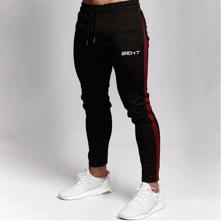 VIGOOO CELANA JOGGER PRIA GEHT CELANA PANJANG PRIA BAHAN FLEECE TEBAL UKURAN FREESIZE 28-34