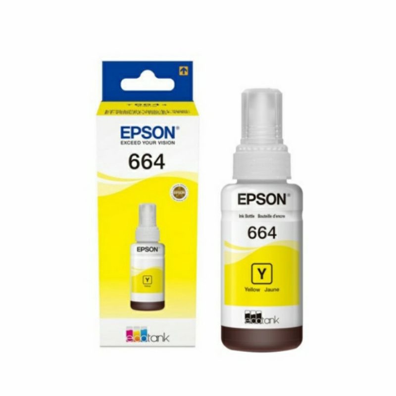 Tinta epson 664 black (1box isi 60 pcs)for printerPrinter :L100,L110,L120,L200,L210,L220,