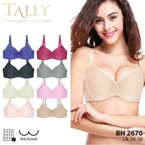 TALLY BRA COMFORT WIRE BERKAWAT 2670