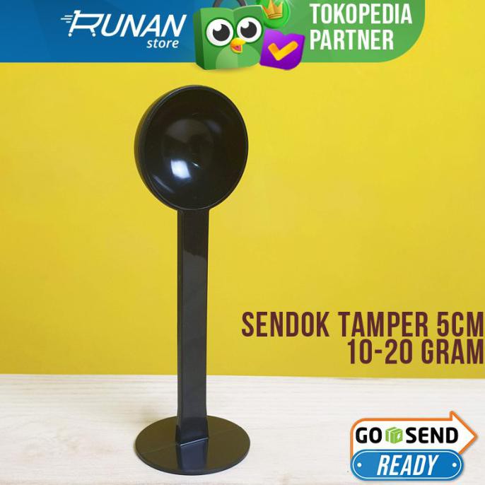 Sendok Tamper Plastik - Tamper Moka Pot Rok Presso Sendok Takar Kopi