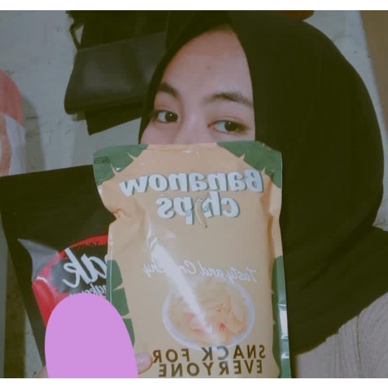 

BananowChips,KripikPisangLampungRasaCoklat_65gr