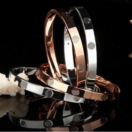 OSM - 434 Gelang Tangan Titanium Energi Magnetik Om Mani Padme Hum Untuk Wanita-7