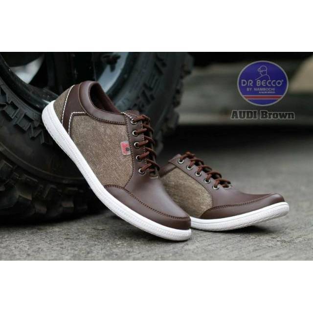 Sneakers Pria Casual Dr Becco Audy Original Handmade, Sepatu Resmi Original Bandung, Sepatu kantor