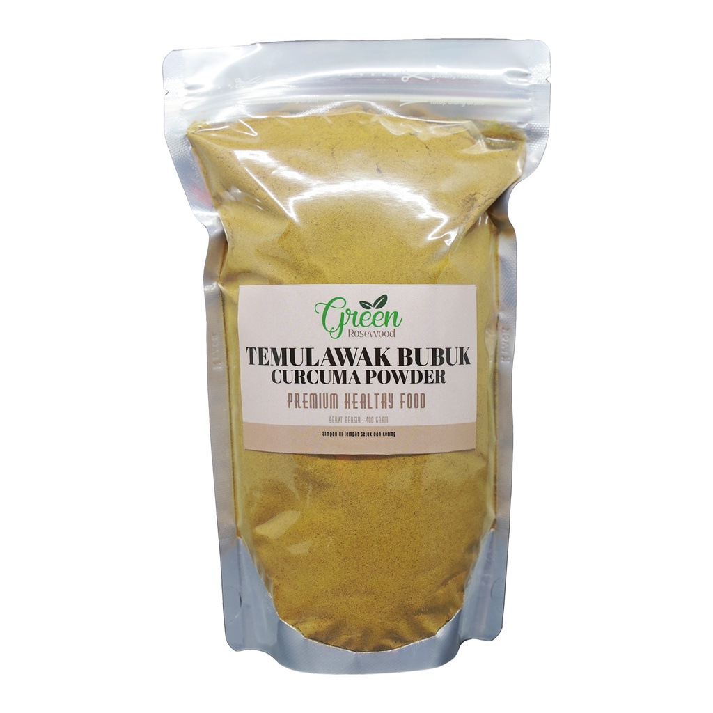 

TEMULAWAK BUBUK MURNI 400 GRAM PREMIUM ASLI 100% CURCUMA POWDER 400 GR