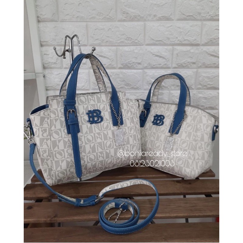 SALE TAS BONIA ANTIGONA MONO PUTIH ORIGINAL 100%