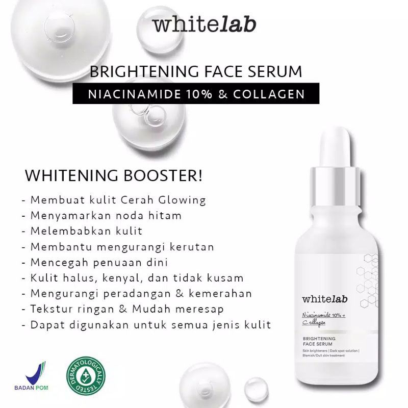 WHITELAB Brightening Face Serum 20ml