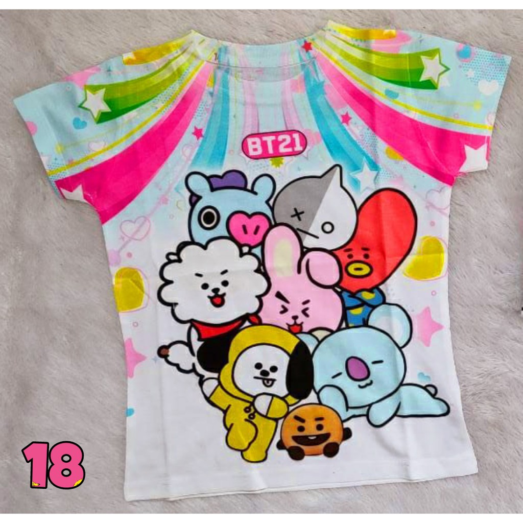 Coco Ice Kaos Anak BT21 BTS