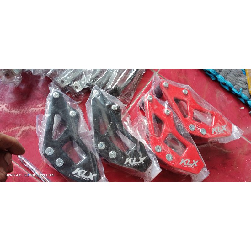 tensioner rantai klx alumunium besi