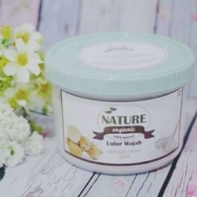 Lulur Wajah Nature Organic Bengkoang