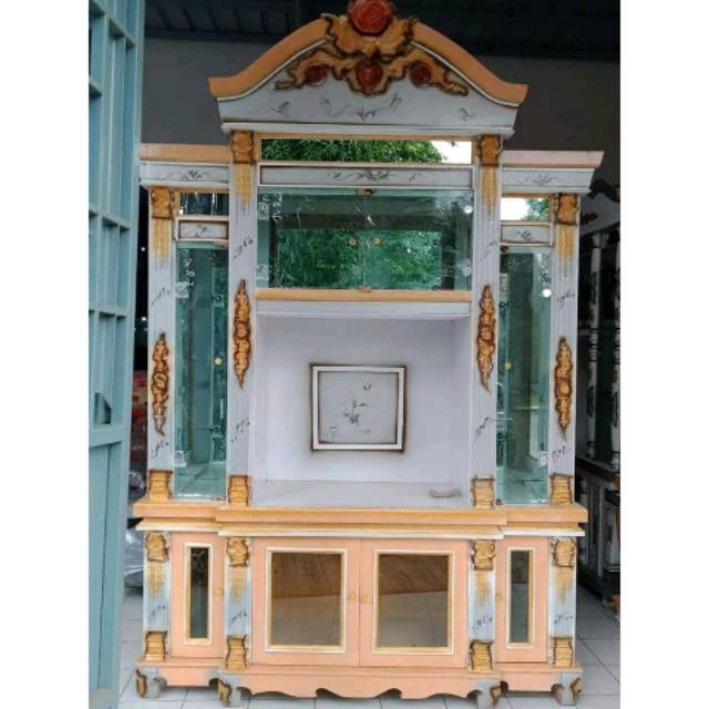 Bufet Tv Pajangan kristal Resin