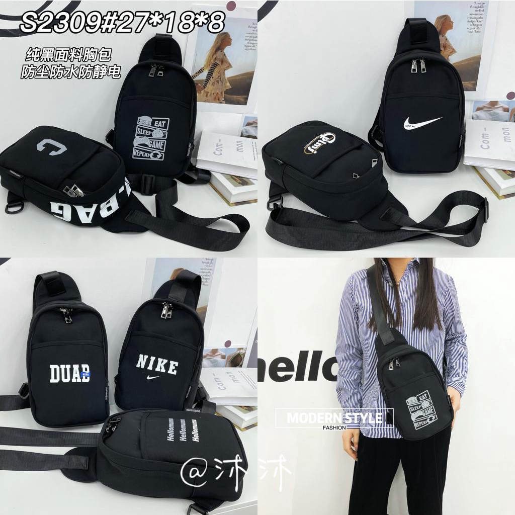 7.7  TERMURAH TAS FAHSION COWOK/CEWEK SELPANG (IMPORT) #Shopeehaul
