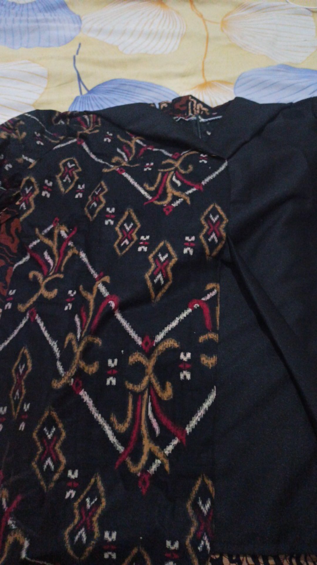 M-l-xl-xxl Batik Tunik Wanita Asj Sa Hrb026 Kenongo Pekalongan Sogan Tulis