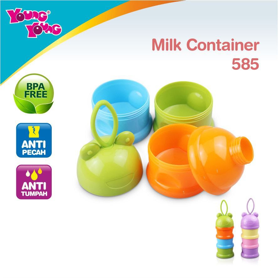 Young Young Milk Container 3 susun Bpa Free