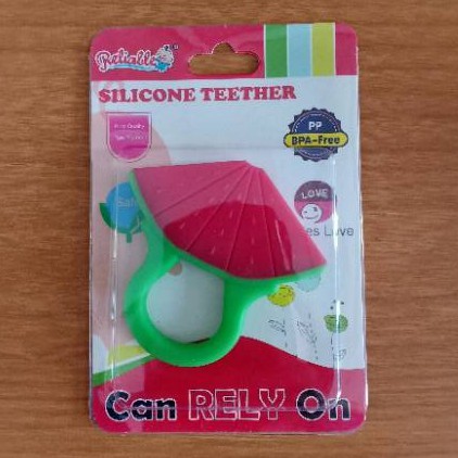 RELIABLE GIGITAN BAYI SILIKON (SILICONE TEETHER) MOTIF BERAGAM