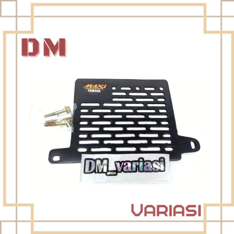 Variasi Motor Nmax 2020 2021 Cover Radiator Presisi Premium Black set Baut