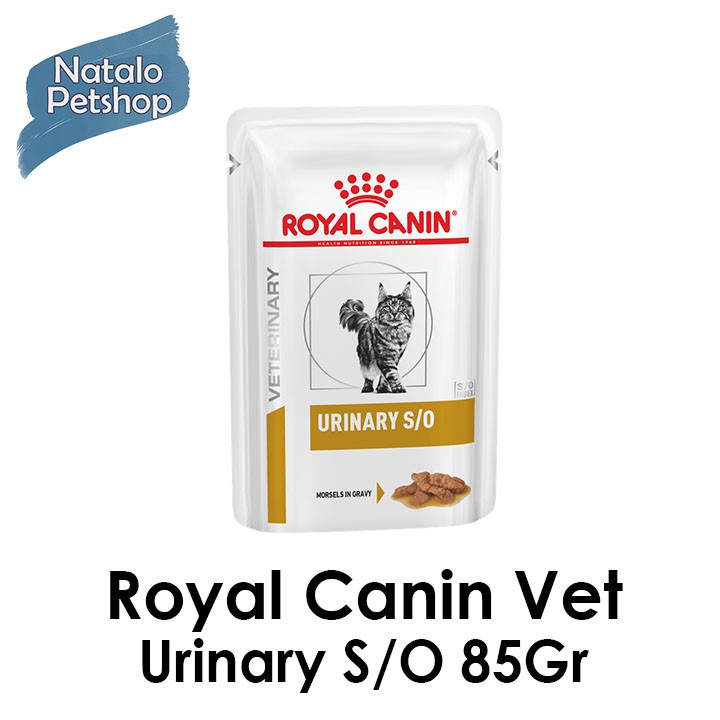 Royal Canin Vet Urinary S/O 85Gr Wet Cat Food/Makanan Basah Kucing Kesehatan/Veterinary SO