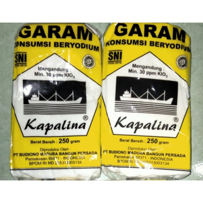 

Garam meja cap Kapalina 250 g