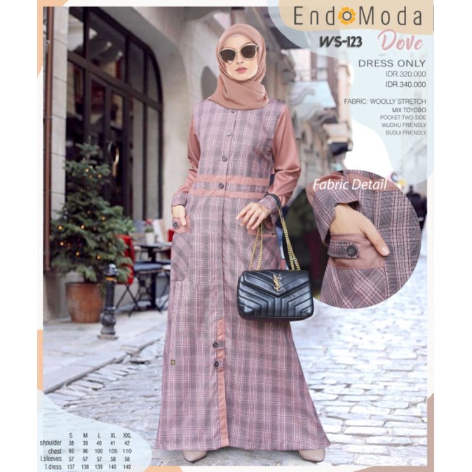 WS 123 - DISKON GAMIS ENDOMODA TERBARU