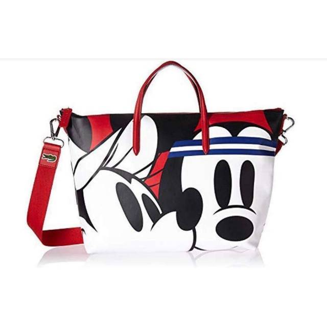 lacoste mickey mouse bag original