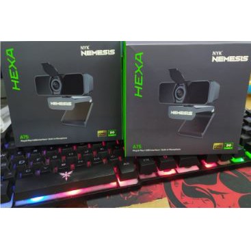 NYK NEMESIS HEXA A75 / A75 / A-75 Webcam With 1080p Full HD 30Fps