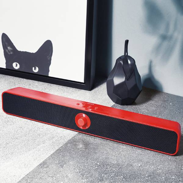 Original Miniso Wireless Speaker Bluetooth Ds 1338 Double Horn Stereo Shopee Indonesia