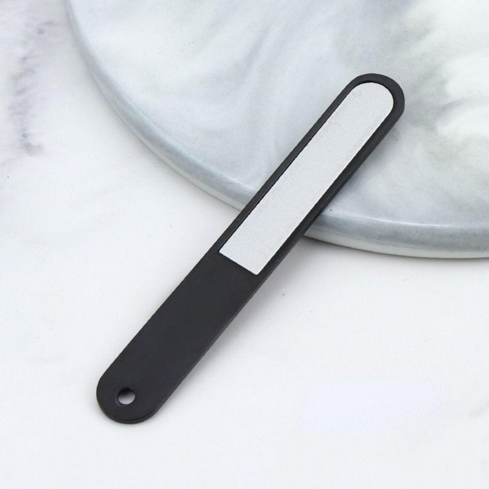 AUGUSTINA Agustina Nail Art Buffer Files Stainless Steel Tahan Lama Perawatan Kuku Salon Kuku Gerinda Manicuring Tools