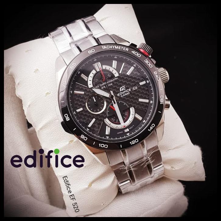 Jam Tangan Pria Merk Casio Edifice Type : Ef 520 Baterai 1