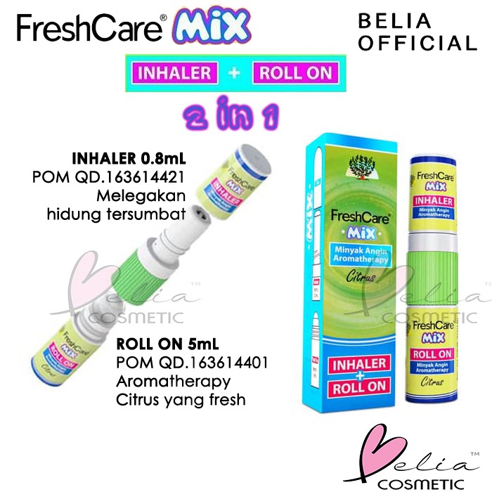 ❤ Under100 ❤  FRESH CARE (✔️BPOM) Minyak Angin Aromatheraphy Roll On 10mL | aroma terapi fresh care