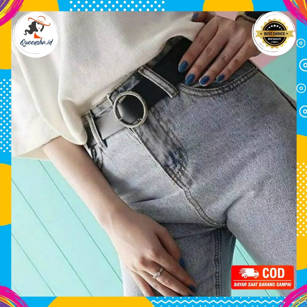 SABUK WANITA KEKINIAN WOMEN BELT KOREA KECIL TALI IKAT PINGGANG GESPER CEWEK AESTHETIC B61