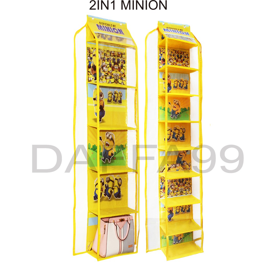 SET RAK ORGANIZER 2 IN 1 KARAKTER SELETING