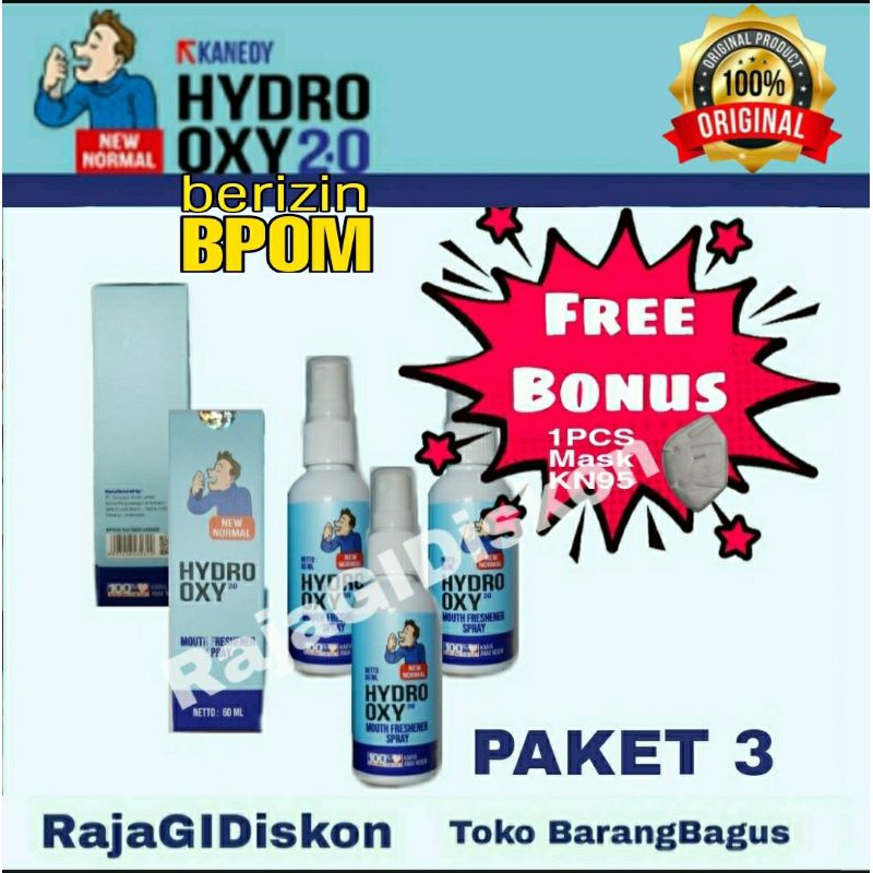 

Hydro Oxy 2.0 Kanedy BPOM Original PAKET-3