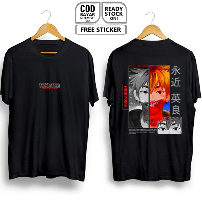 KAOS HIDEYOSHI NAGACHIKA TOKYO GHOUL KEN KANEKI ANIME MANGA KOUTAROU AKIRA MADO BAJU JEPANG COSPLAY 