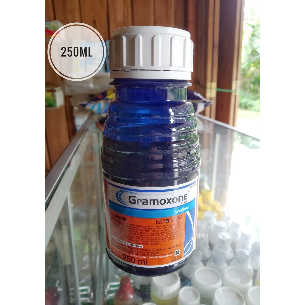 Gramoxone 250ml Herbisida Pembasmi Rumput Cepat/Obat Pembunuh Rumput Gramoxone/Gramoxone Obat Rumput