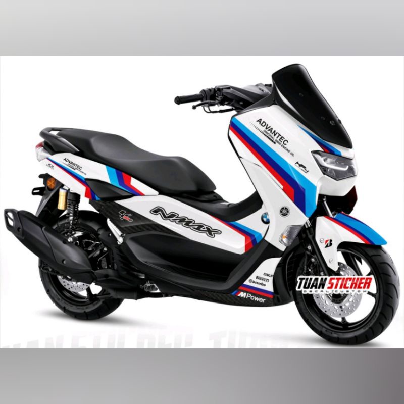 Stiker Decal New Nmax fullbody 2020 Petronas putih