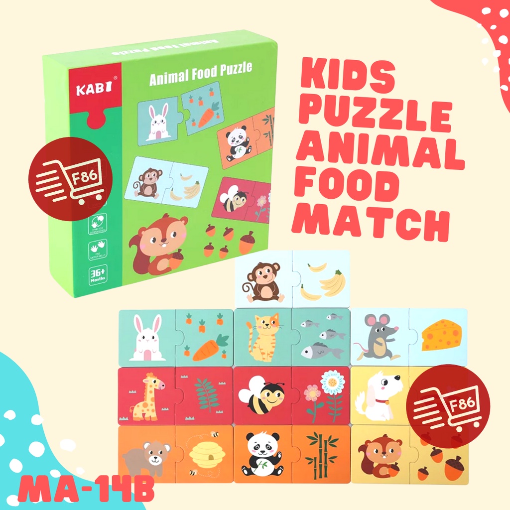 Mainan Edukasi Anak Puzzle Duo Number Matching Logical Matching Letter