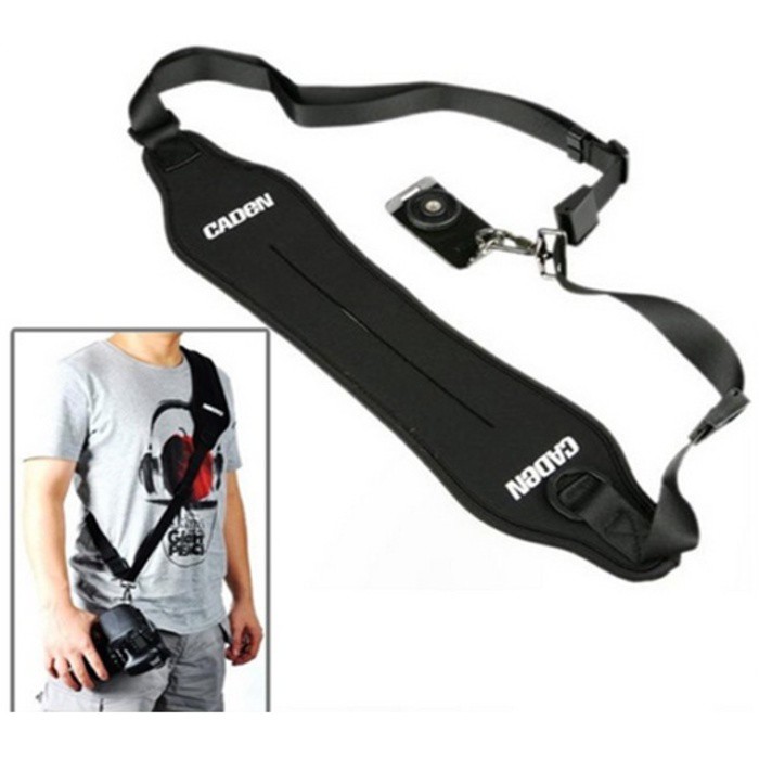 Caden Quick Rapid Camera Sling Strap Tas Gantungan slempang DSLR