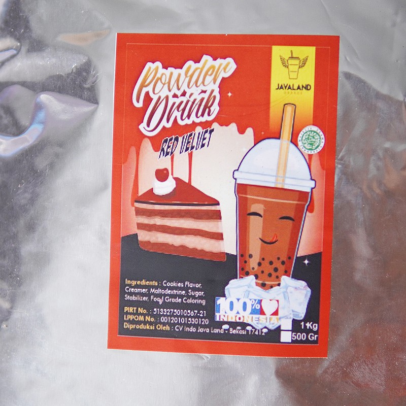 

Bubuk Minuman Javaland Rasa Red Velved 1 kg