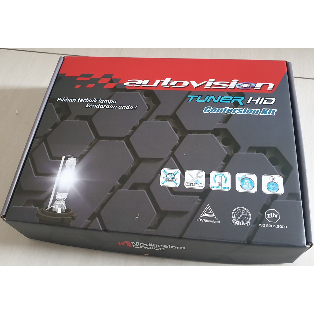 AUTOVISION HID SINGLE (TUNER PRO) 35 WATT