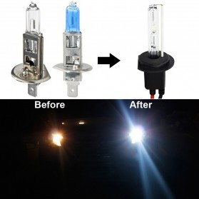 FORAUTO Lampu Mobil Headlight HID Xenon H1 6000K 35W 1 PCS