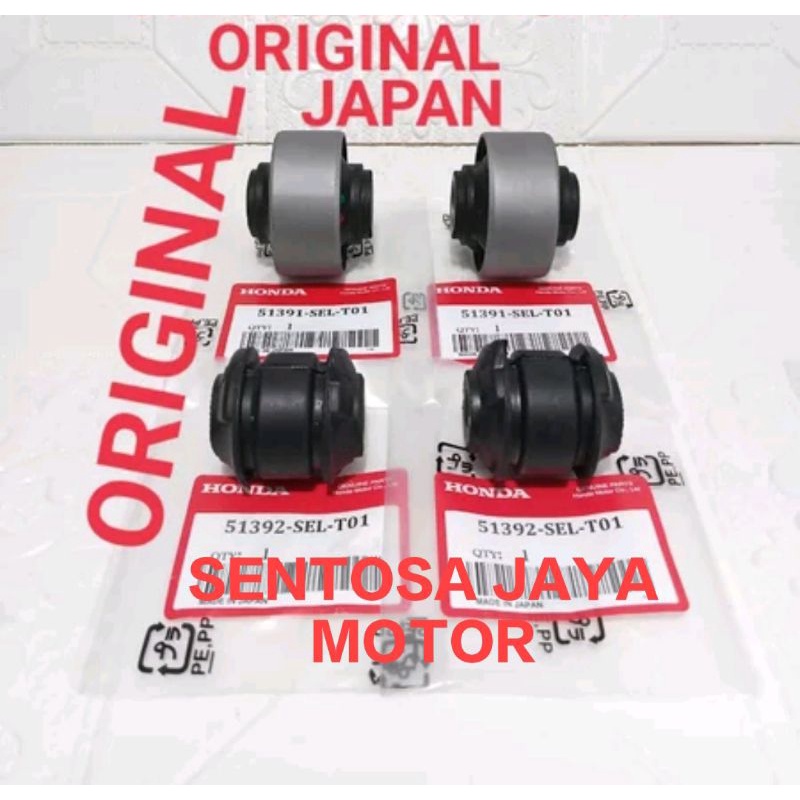 BUSHING LOWER ARM BIG BOSH SAYAP BAWAH BESAR HONDA JAZZ IDSI VTEC CITY IDSI ORIGINAL HARGA 4 PCS