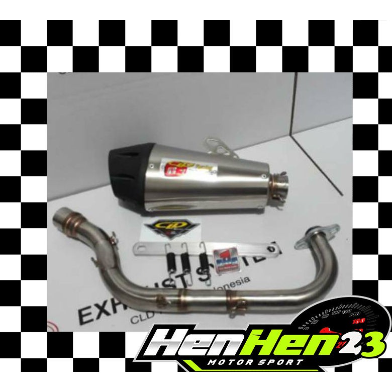 KNALPOT EXHAUST  YAMAHA MIO J SOUL GT FINO X-RIDE C7 CLD RACING