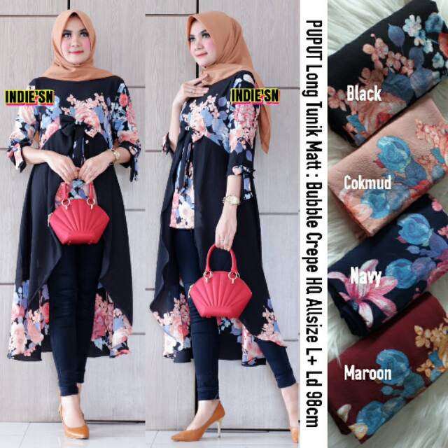 Long Tunic Motif / Tunic by Indie'sn