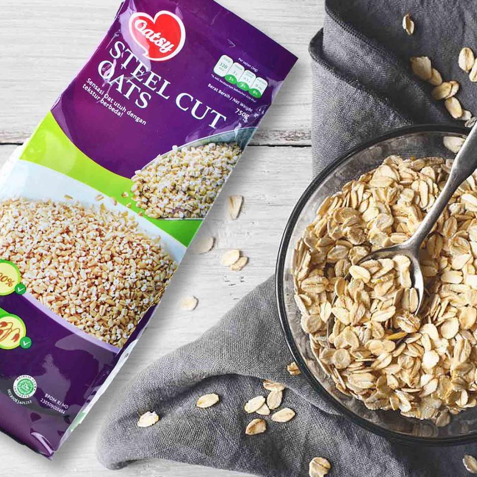 

Telah Hadir Oatsy Steel Cut Oats 750 Gr^^