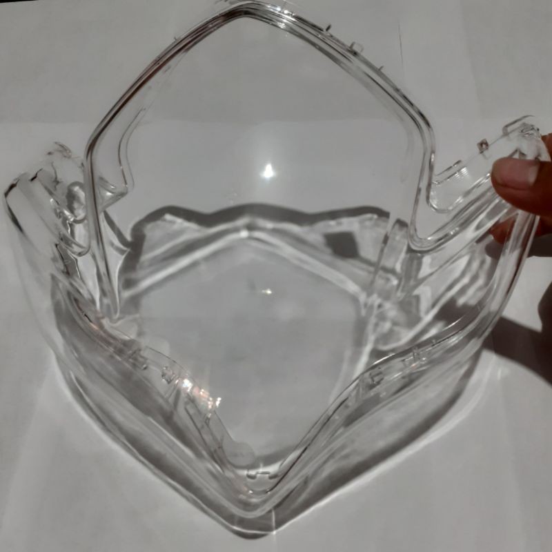 kaca lampu depan satria fu 150 2008-2012 barong win mika depan satria fu