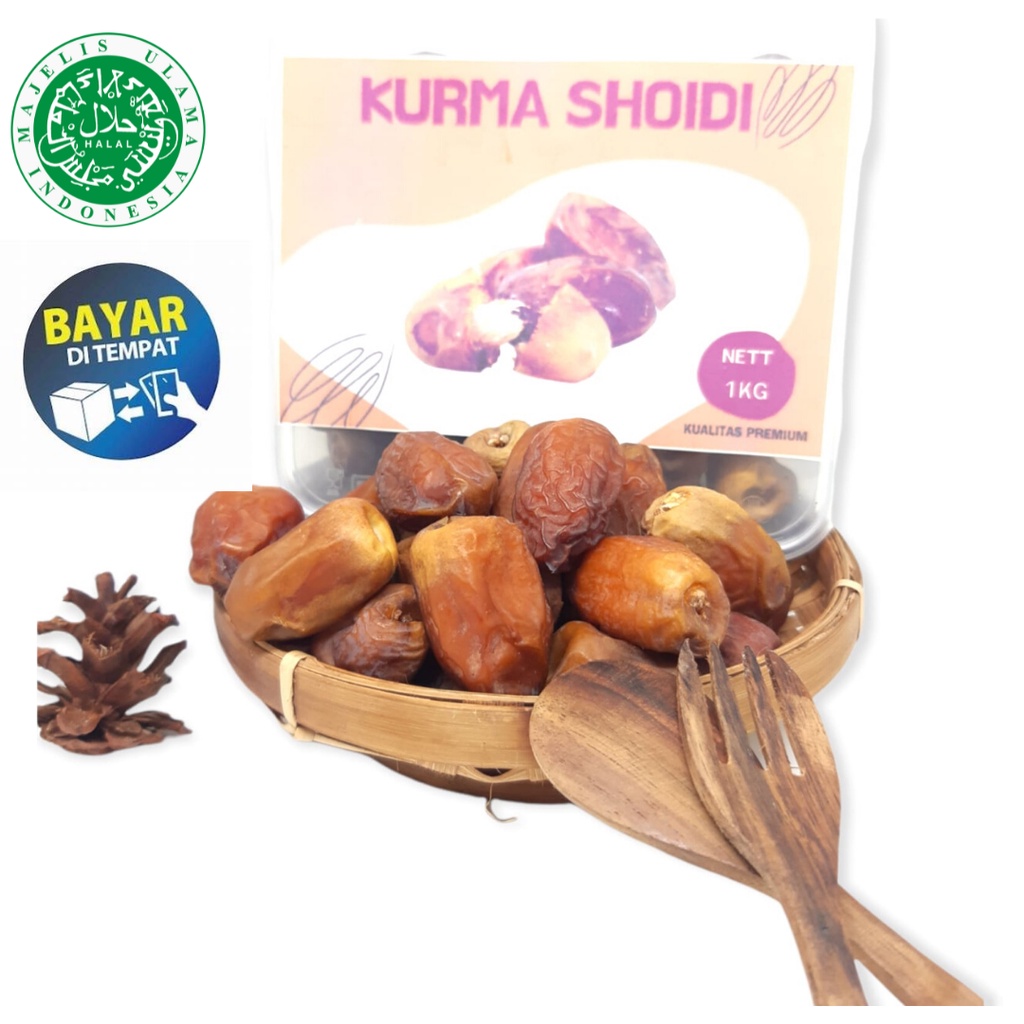 

Kurma Shoidi 500 gr / Kurma Saidi / Kurma Sohidi / Kurma Sukari Shoidi / Oleh oleh Haji dan Umroh