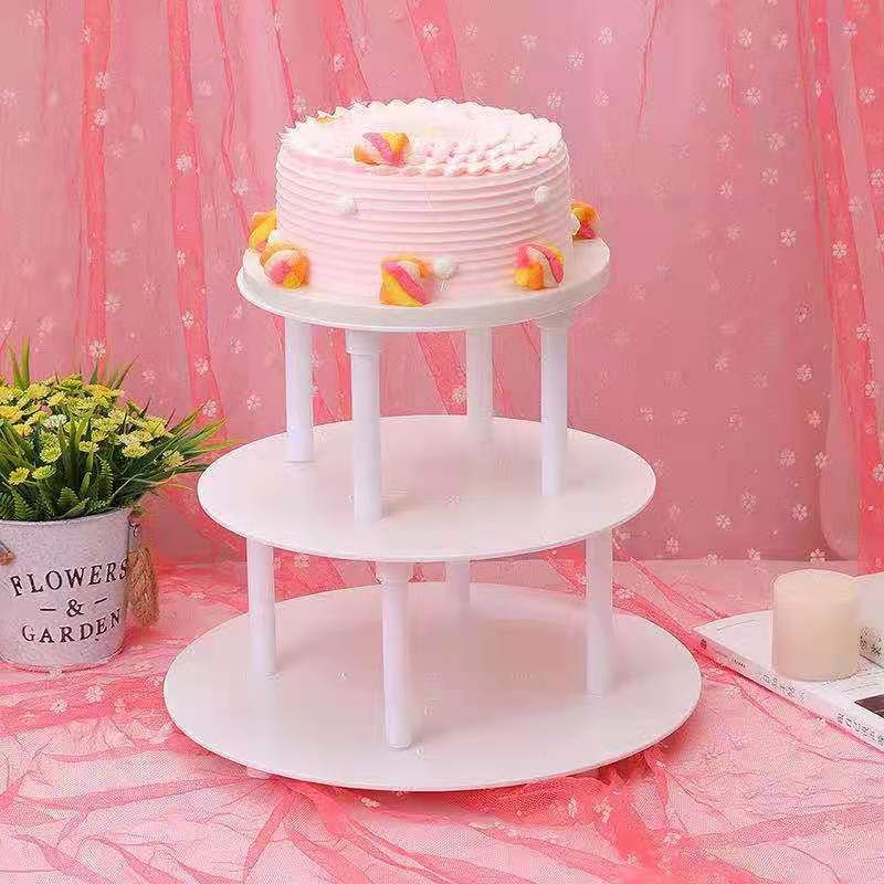 Cake Stand Bulat 3 Susun Cupcake Stand Cake Tier