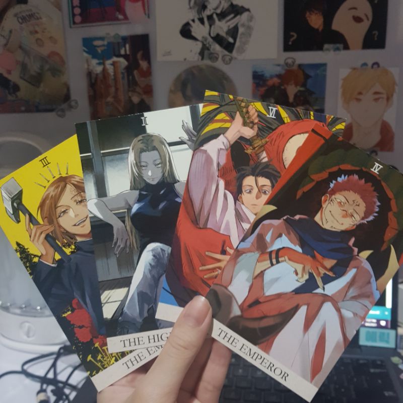 [BOOKED] tarot cards jjk by kadeart