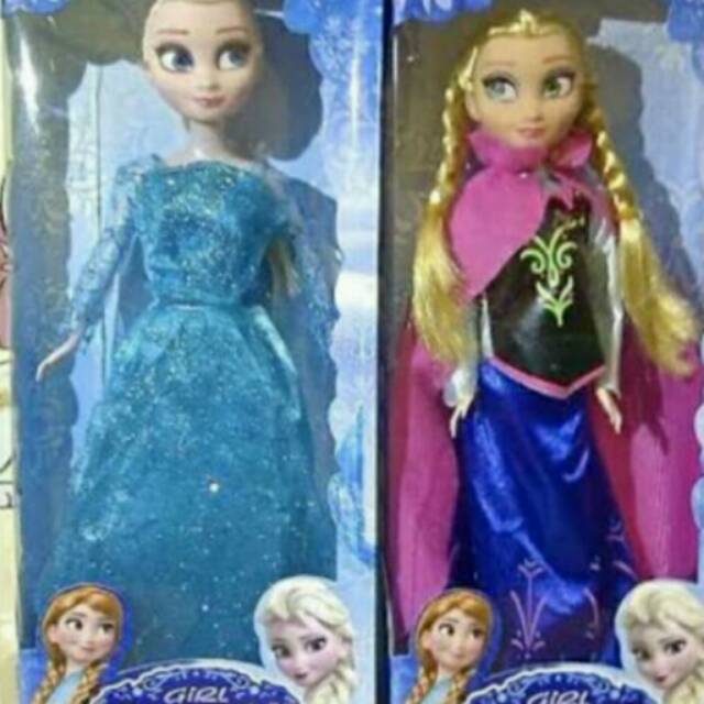 Boneka Frozen Elsa dan Anna
