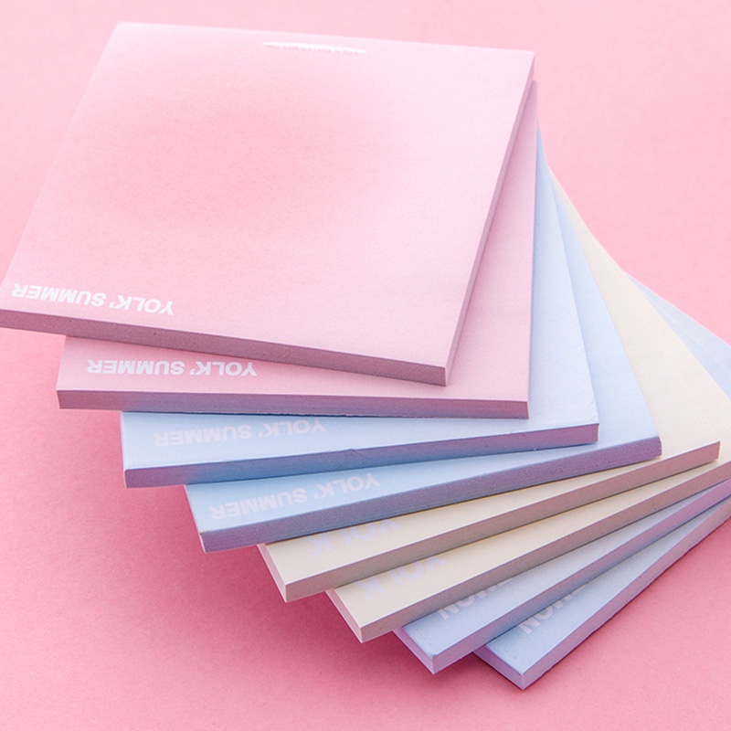 50 Lembar Sticky Note Mini Warna Gradasi